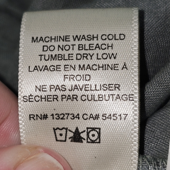 Cloth & Stone Anthropologie Everglade Olive Green Frayed Stapless Jumpsuit in S - Picture 9 of 9